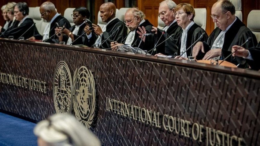 The ICJ Court begins to hear the case of South Africa against Israel