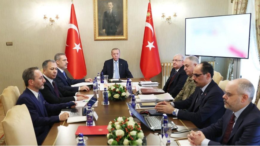 Security summit in Dolmabahçe: The establishment of "terrorism" along the southern borders will not be allowed