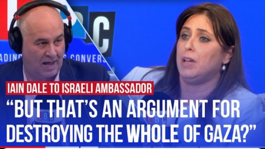 Israel supporters look for rationalization in statements made by Israel's ambassador to the UK