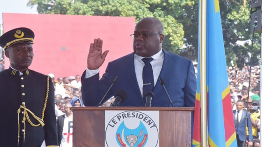Tshisekedi was sworn in today, dozens of country leaders attended