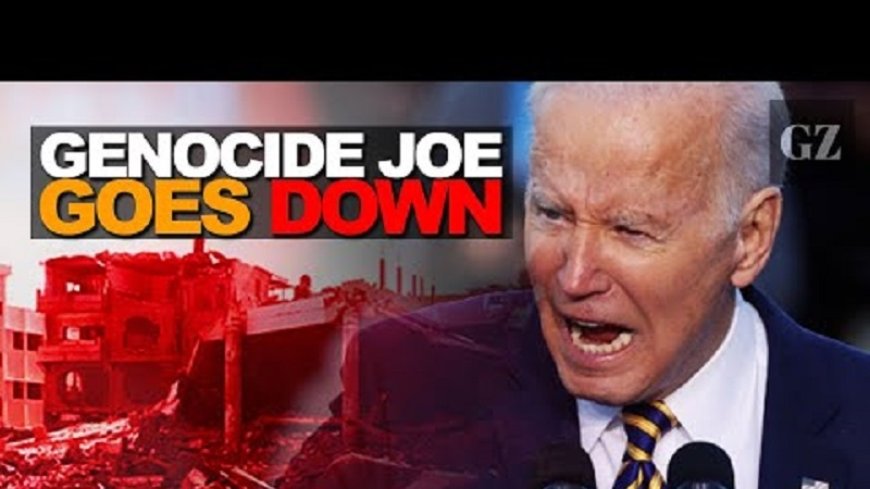 Biden has been accused by the United States of "participating" in the genocide committed by Israel in Gaza