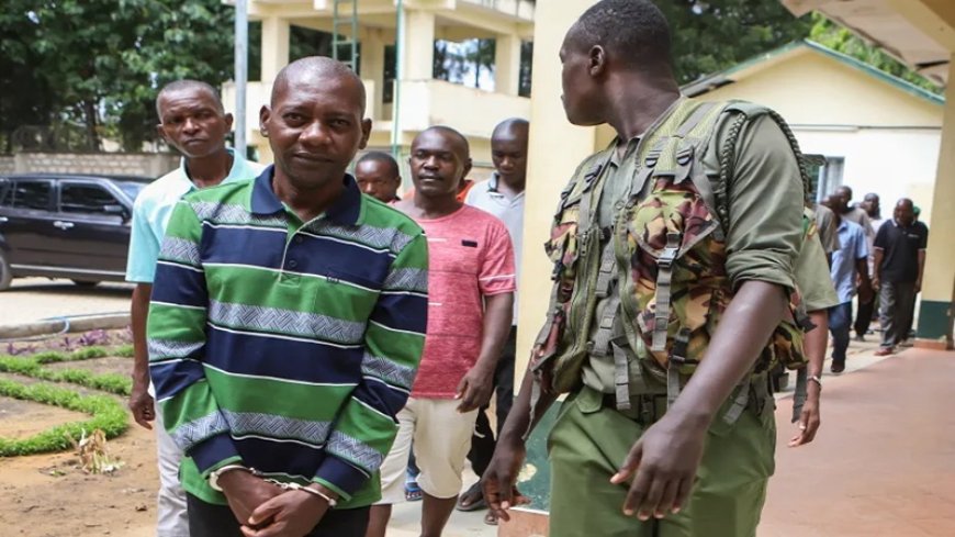 The leader of a religious group in Kenya and 29 of his colleagues have been accused of killing 121 children