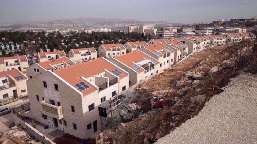 West Bank; Zionist project for over 3 thousand homes for settlers