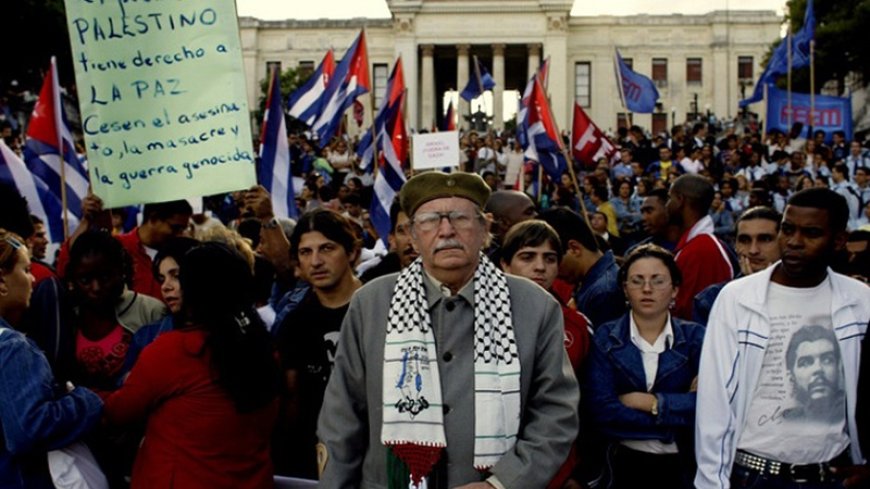 Cubans want to stop the genocide in Gaza