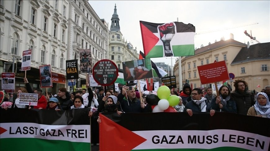 Hundreds of thousands are protesting in Europe demanding an end to the war in Gaza