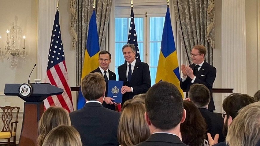 The White House: Sweden officially becomes a member of NATO