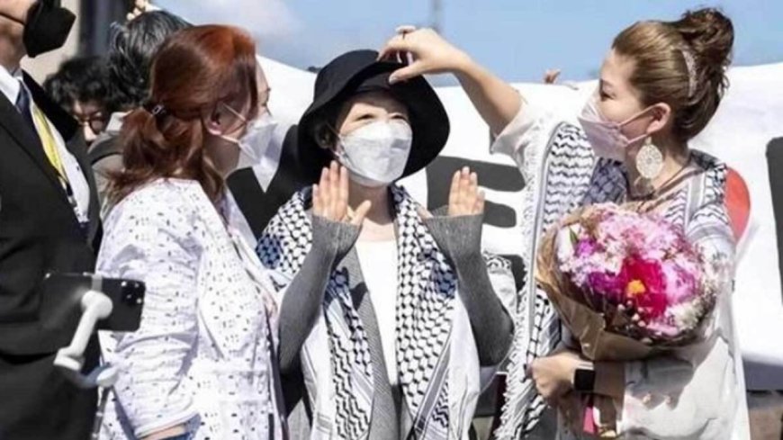 Japanese female fighters admired by Hamas