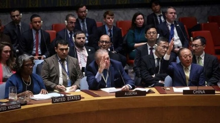 Russia, China vetoed the US resolution on Gaza supporting Israel