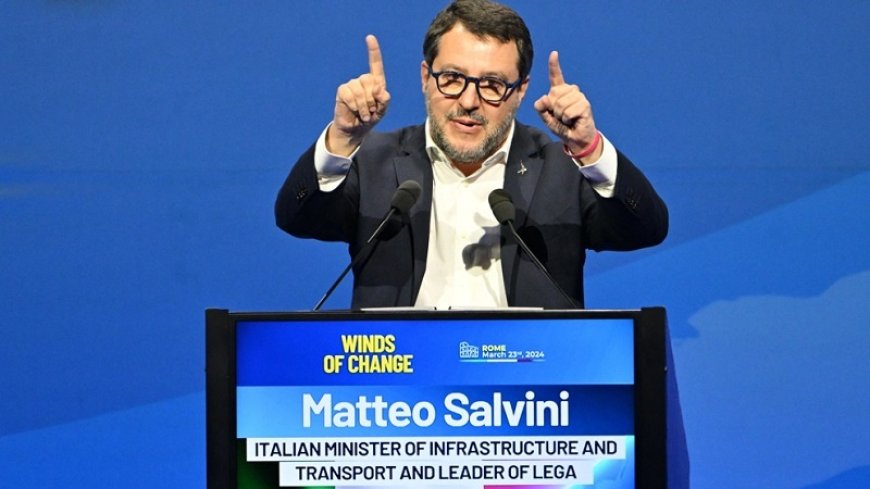 Matteo Salvini: Macron the war drummer is "dangerous" for Europe