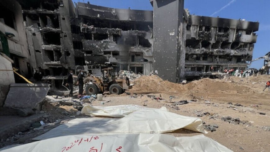 The media exposed the Zionist crime in al-Shifa Hospital in Gaza