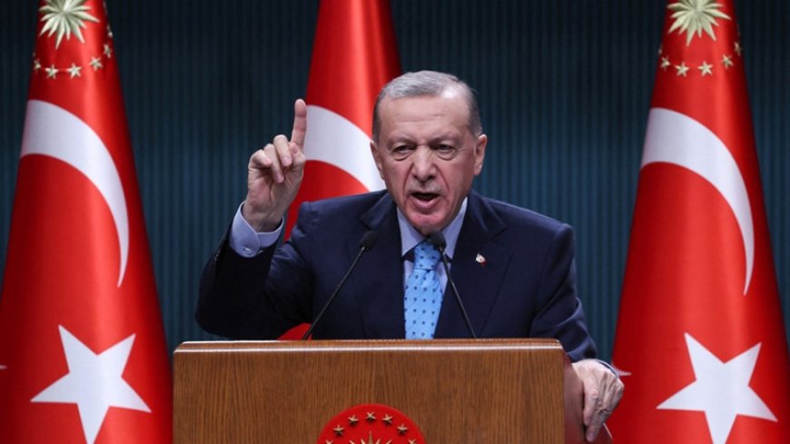 Erdogan: Israel is the main reason for the escalation of tensions in West Asia