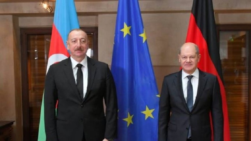 Scholz will hold talks with Aliyev in Berlin