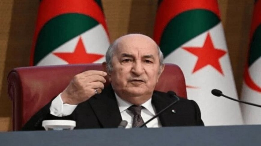 Algerian President: The world has lost humanity in occupied Palestine
