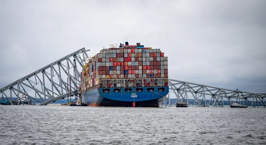 Container Ship M/V Dali Set to Be Removed 8 Weeks After Francis Scott Key Bridge Crash