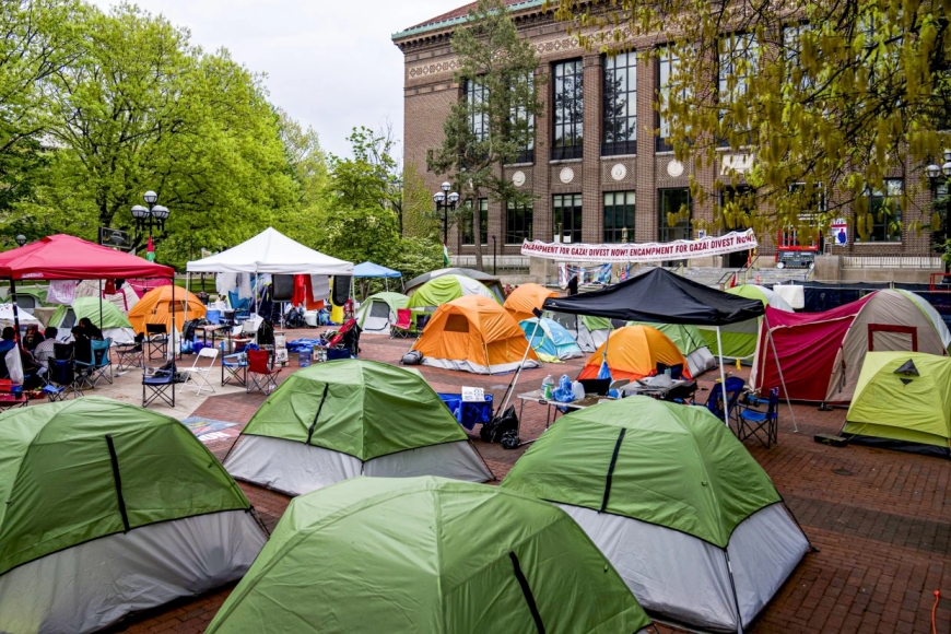 Police Break Up Pro-Palestinian Encampment at the University of Michigan