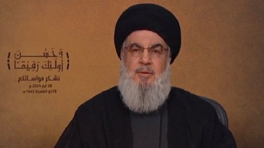 Nasrallah: Israel is a Cancerous Tumor That Must Be Removed from the Region