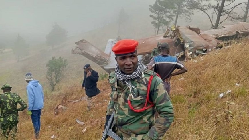 The Vice President of Malawi dies in a plane crash
