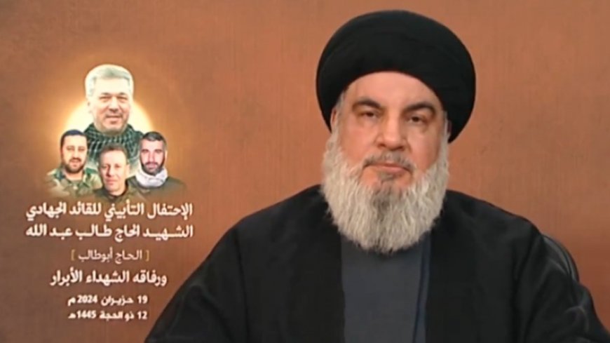 Hezbollah Leader Nasrallah Warns Israel and Cyprus of Potential Consequences