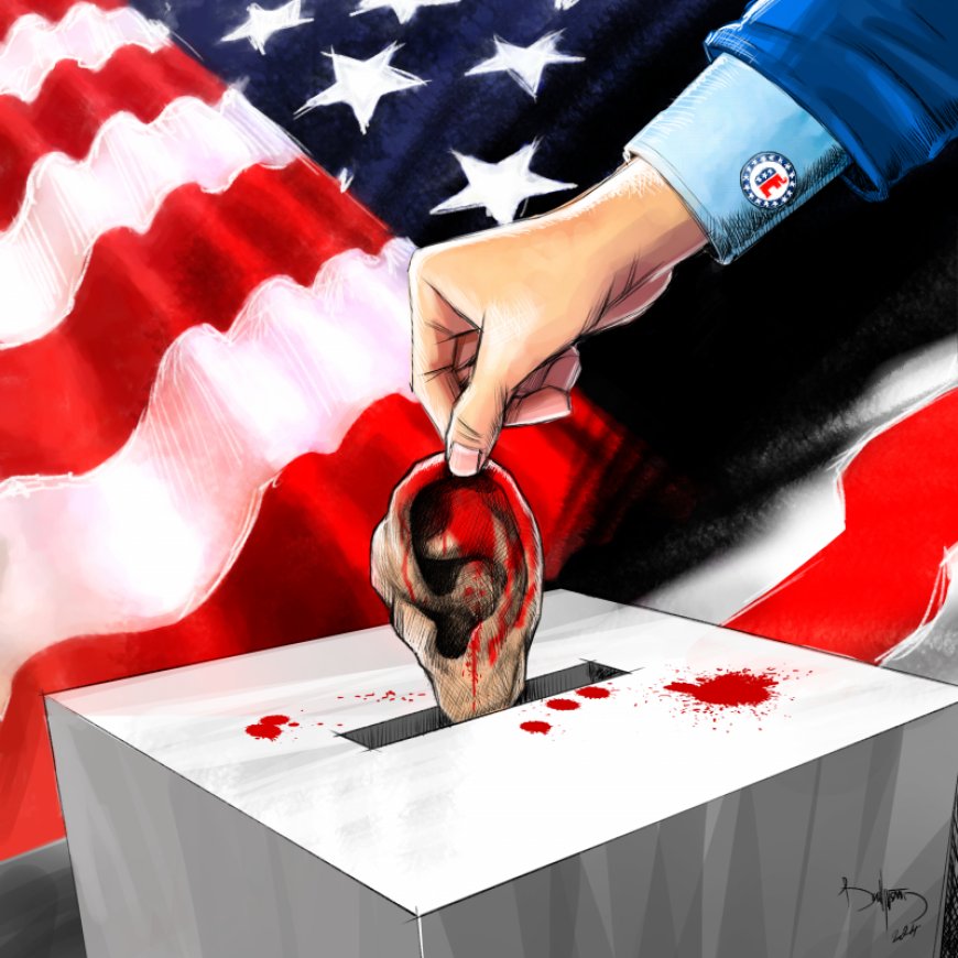 Bloody vote - 2024 United States presidential election