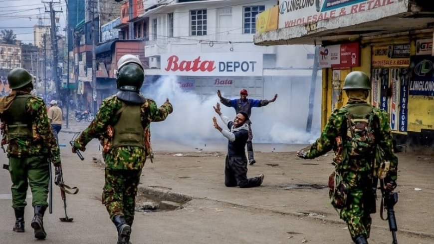 Gen Z are protesting again today in Kenya to pressure Ruto to resign