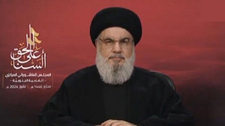 Israeli Media Express Concern Over Sayyed Hassan Nasrallah's Threats