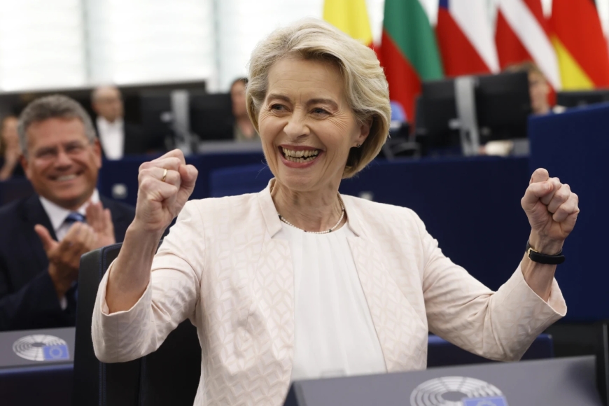 Ursula von der Leyen Reelected for Second Term as European Commission President