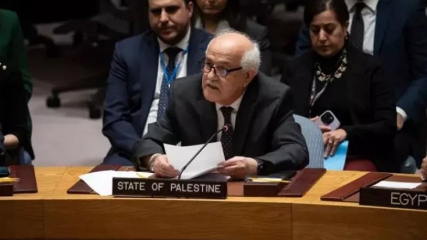 The representative of Palestine at the United Nations criticized the speech of the prime minister of the Zionist regime in the US Congress