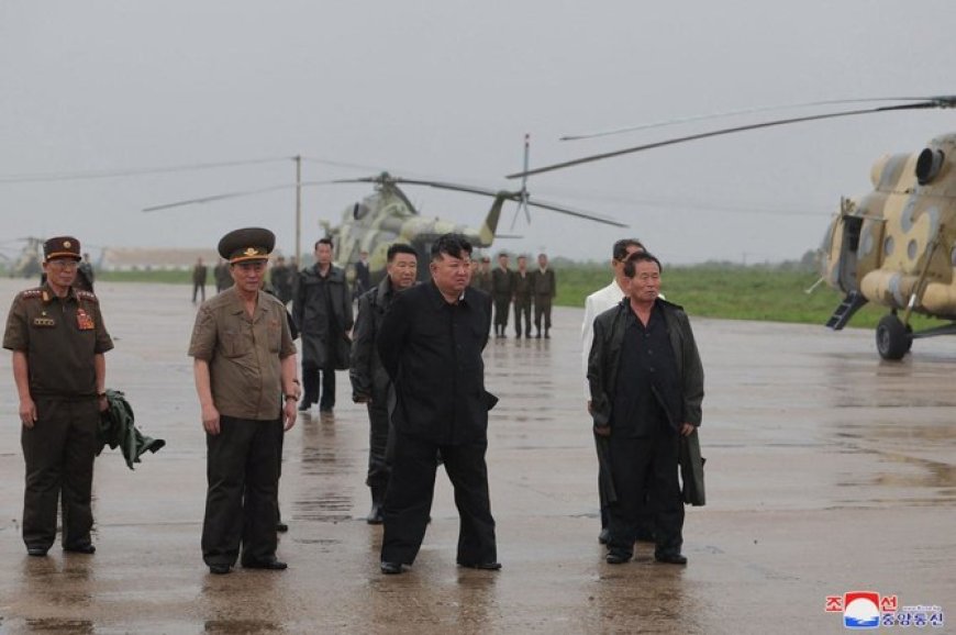 Kim Jong Un Oversees Evacuation Efforts as North Korea Battles Severe Flooding