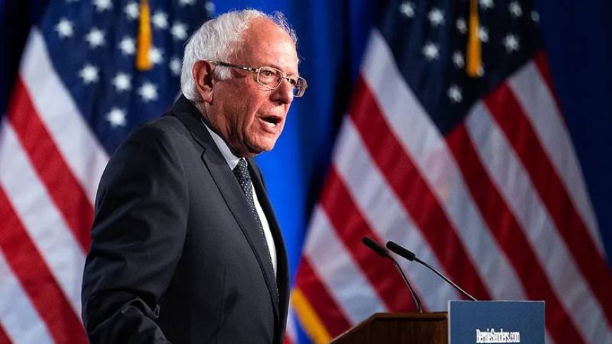 Sanders: The American people do not support Netanyahu's brutal war in Gaza