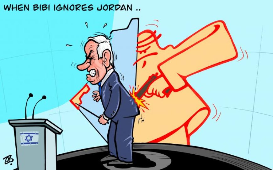 When Bibi ignores Jordan ..