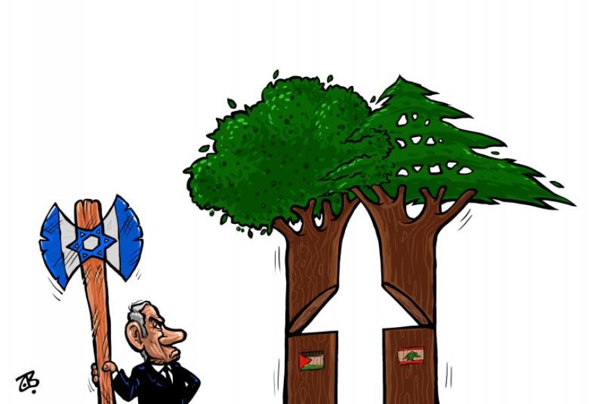 Palestine & Lebanon against Israeli occupation