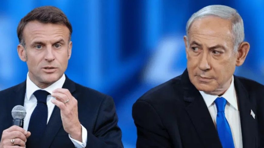 The West is also tired of Israel's crimes, Macron wants it to be subject to arms embargoes