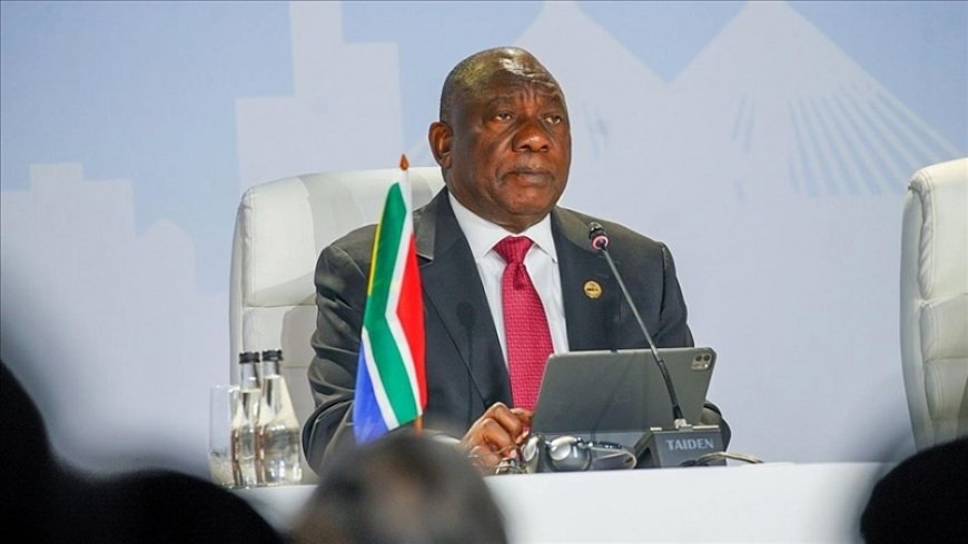 The South African president wants the world to pressure Israel to stop the attacks in Gaza, Lebanon