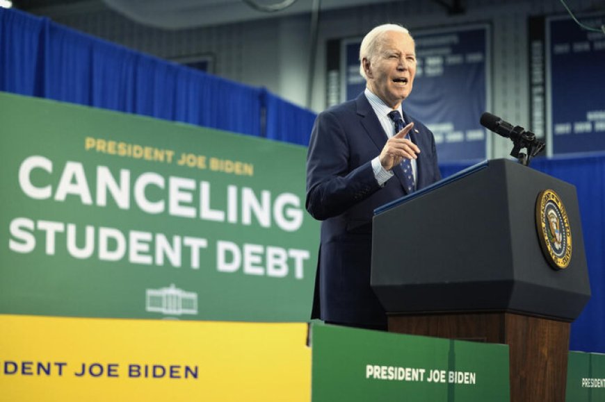 Biden wipes out an extra $4.5 billion in student loans