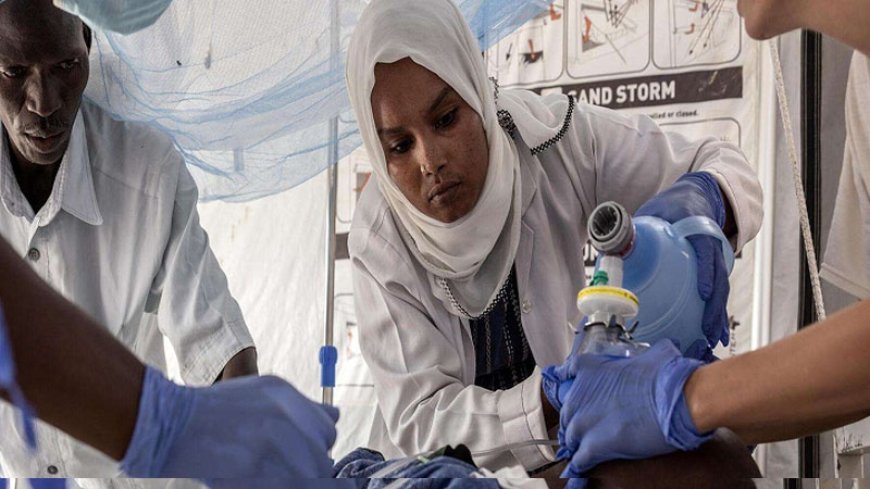 The government of Sudan is sending medical aid to war zones