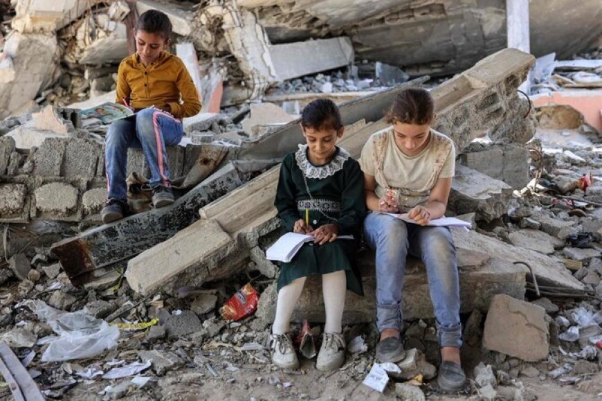 According to UNICEF, there were 64 documented attacks on schools in Gaza last month