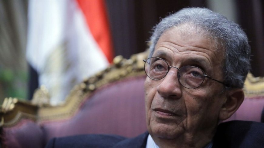 Amr Moussa Notes Danger of Israeli Expansion in Arab World