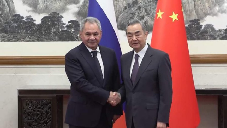 Shoigu met the Chinese foreign minister for the second time in a year