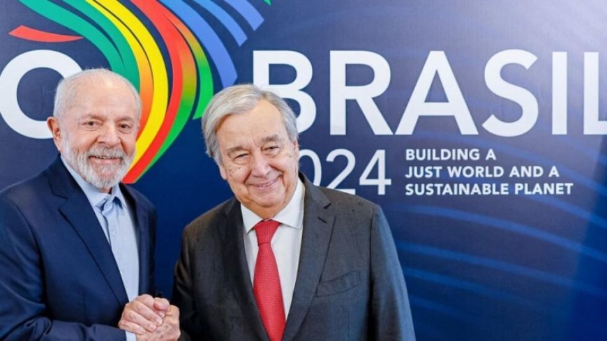 The climate crisis takes a big place in the G20 meeting in Brazil