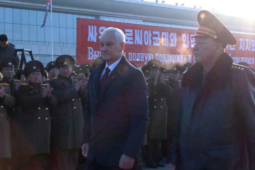 Russian Defense Minister Visits North Korea for Talks Amid Growing Military Cooperation