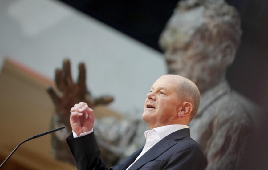 Scholz announces new military aid for Ukraine during surprise visit to Kiev