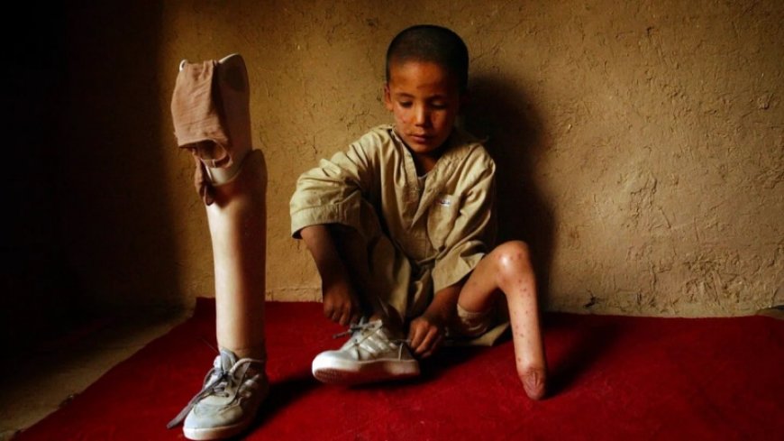 1.5 million people disabled by explosive devices in Afghanistan