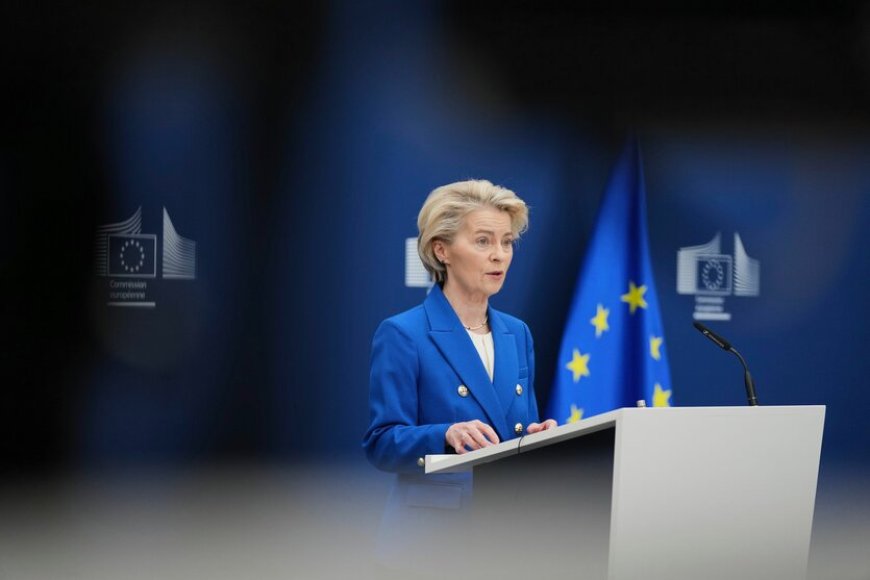 Von der Leyen presents billion-euro plan to arm Europe