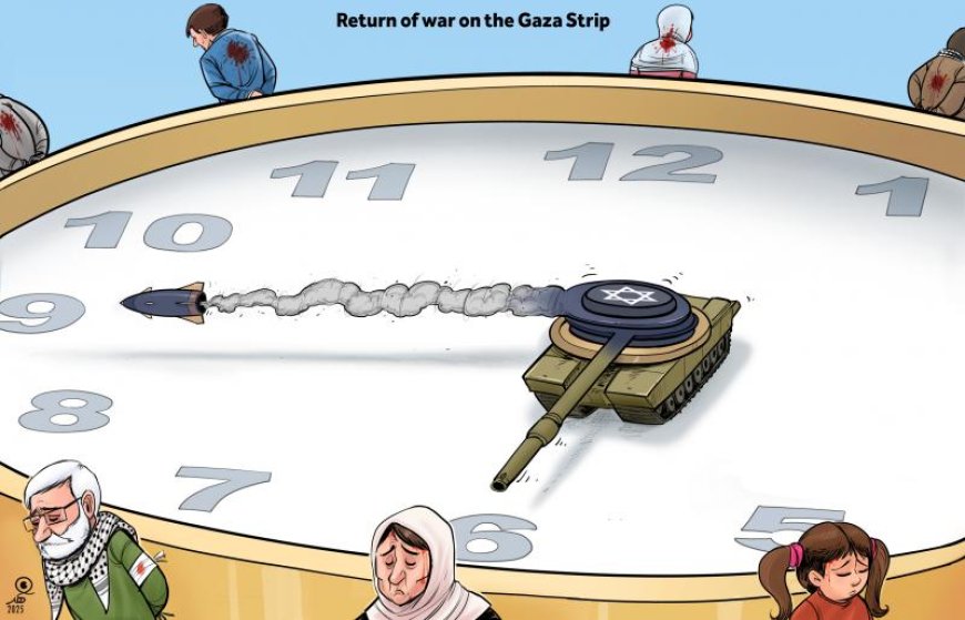 Return of war on gaza strip